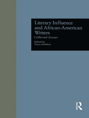 cover image of Literary Influence and African-American Writers
